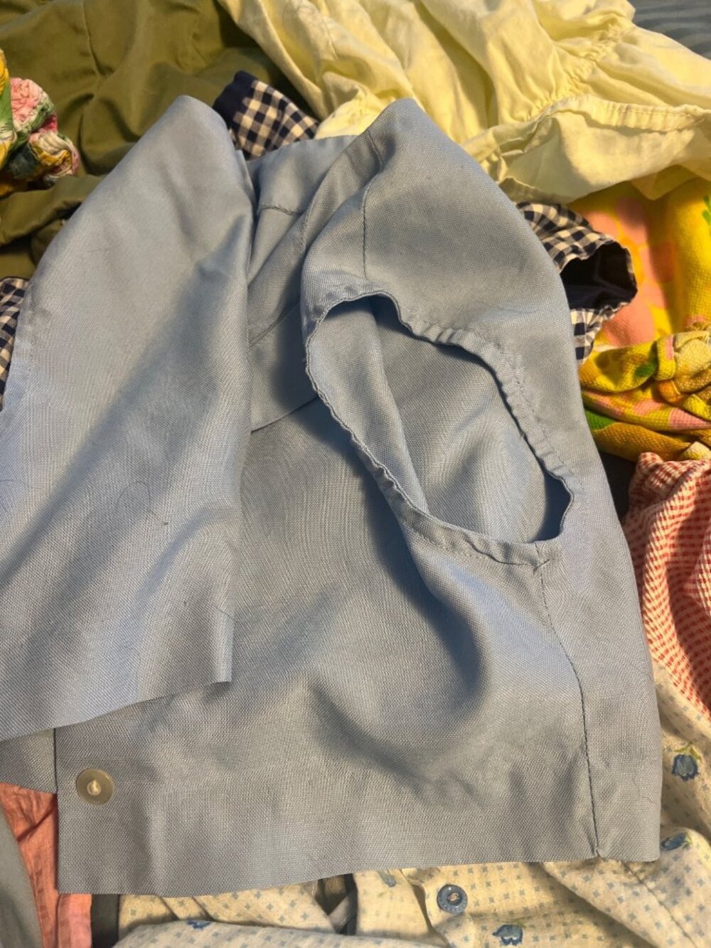 Vintage Childrens Clothing Lot - Mixed Patterns Colors & Styles   50s 60s  Girls - Picture 8 of 8